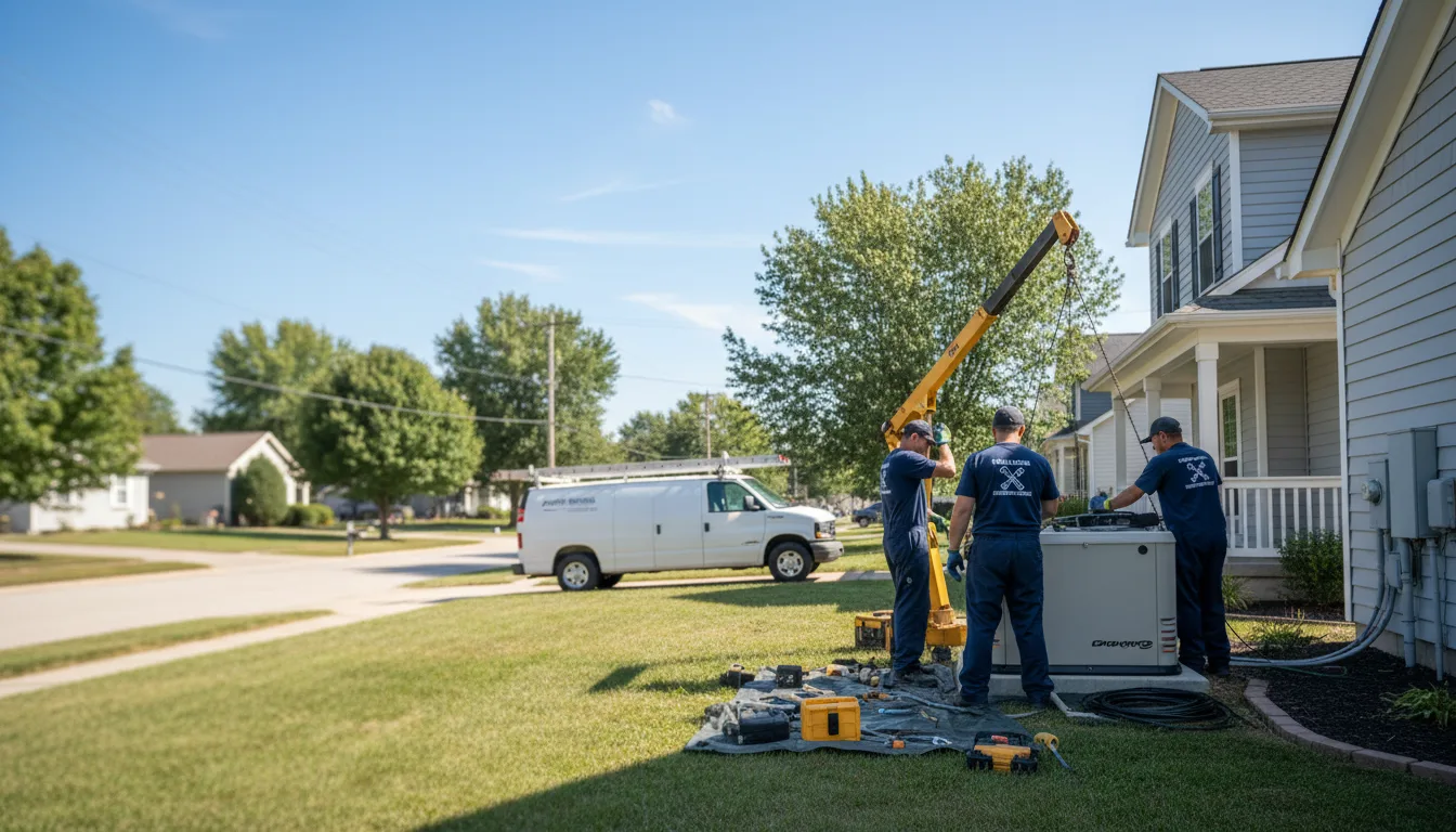 Generator Installation in Burnt Cabins, PA near me